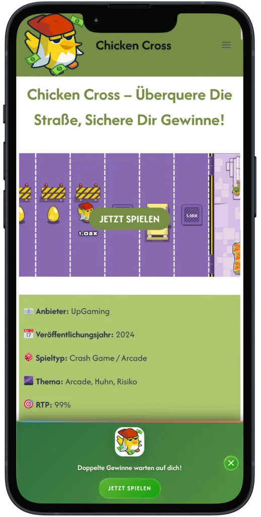 Chicken Cross Mobile